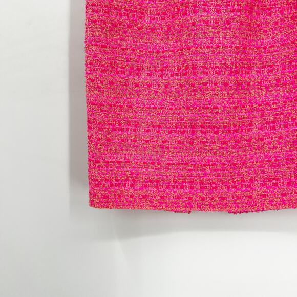 Giambattista Valli Tweed Pencil Skirt Pink Size 42 / Small - Picture 5 of 6